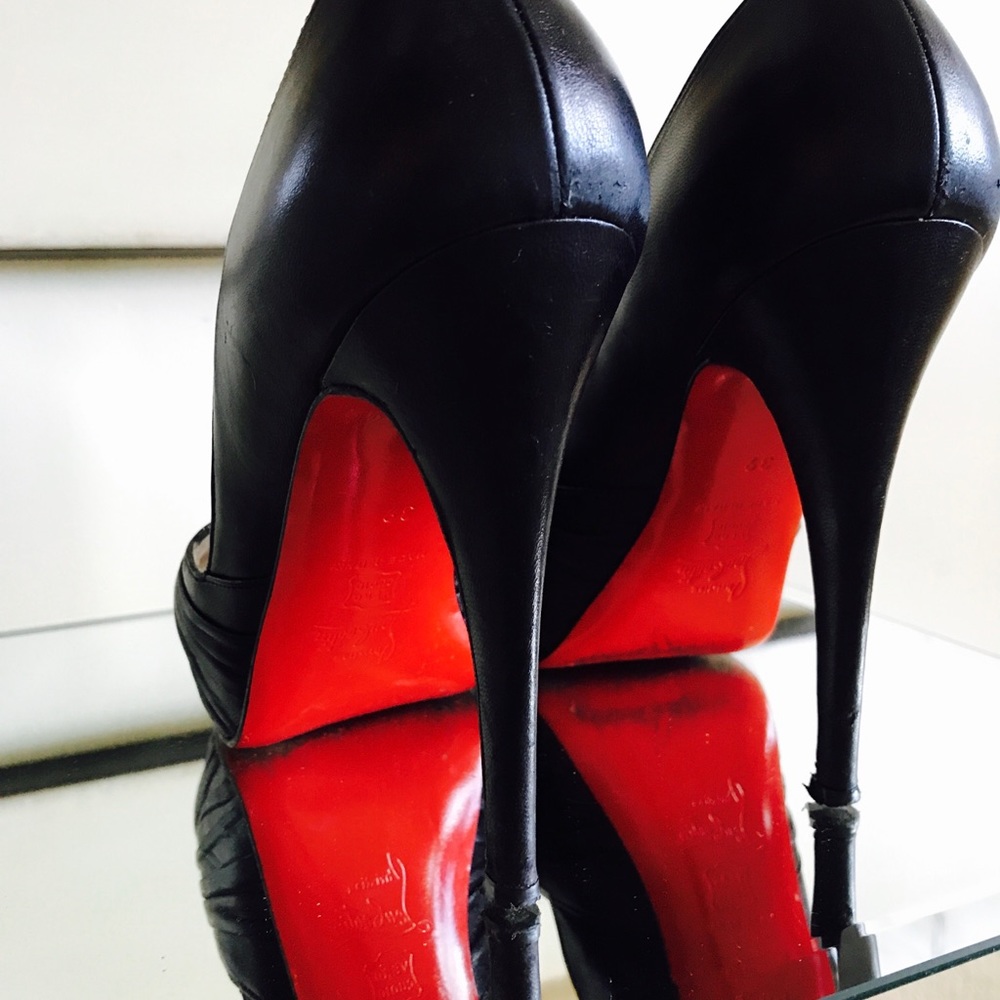 ♥️SOLD♥️Christian Louboutin Lady Gres Pumps  IT 39 - Picture 2 of 6